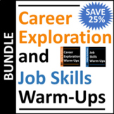 Career Exploration and Job Skills Warmup Activities Bundle