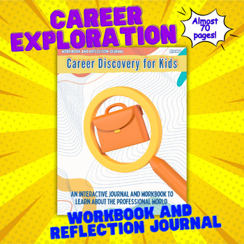 Preview of Career Explorer: Kids Workbook & Reflection Journal