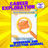 Career Explorer: Kids Workbook & Reflection Journal