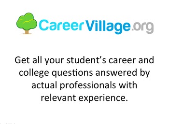 Preview of Career Guidance for Students, from Professionals