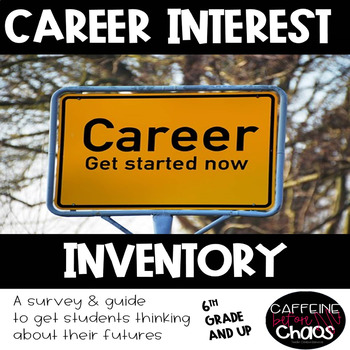 Preview of Career Interest Inventory - Special Education