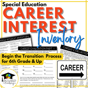 Preview of Career Interest Inventory for Special Education