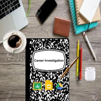 Preview of Career Investigations Digital Interactive Notebook