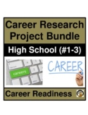 Career - Job Research Project Bundle (#1-3) For High Schoo