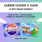 Career Resource Bundle K-8th Grade, Career Day, Career Week