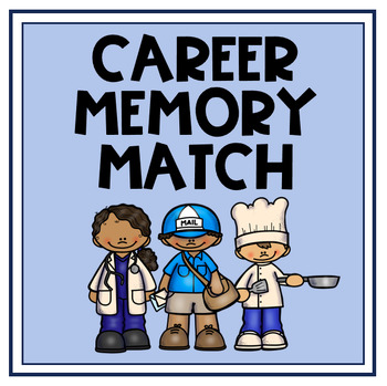 Preview of Career Memory Match Game