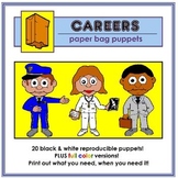 Career Paper Bag Puppets