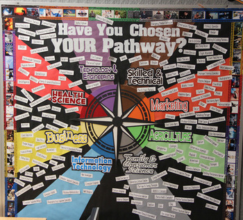 Career Pathway Bulletin Board by Mrs Funny Business | TpT