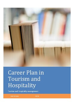 Preview of Career Plan In Tourism & Hospitality Industry