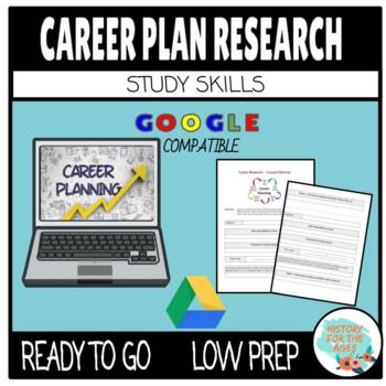 Preview of Career Plan Research Assignment: Study Skills/ Special Education: GOOGLE PRODUCT