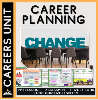 Preview of Career Planning  - Middle School Careers Unit