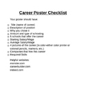 Career Poster Checklist