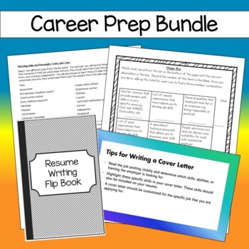 Preview of Career Prep Bundle for High School
