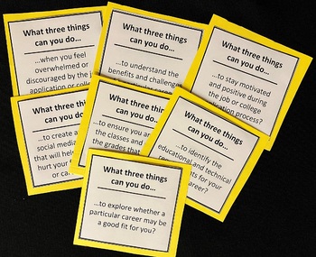 Career Preparation Card Set Group Activity by Career and Employment Prep