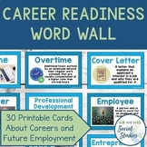 Career Readiness Word Wall | Career Exploration and Education