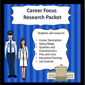 Preview of Career Focus Research Packet