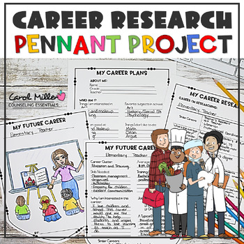 Preview of Career Research Pennant Project