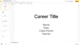 Career Research Presentation Template
