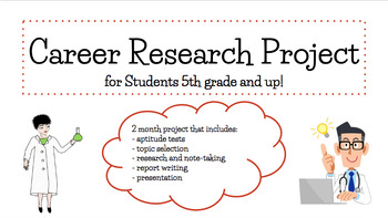 Preview of Career Research Project