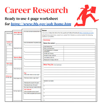 Preview of Career Research Report
