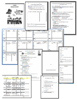 Preview of Career Research Report Project