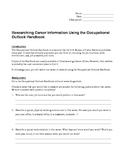 Career Research Using the Occupational Outlook Handbook