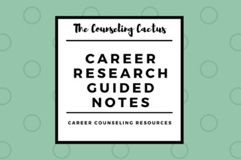 Career Research Worksheet