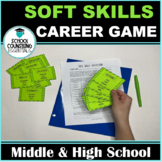 Career Soft Skills Card Game & Worksheet - CTE Vocabulary 