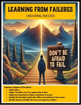 Preview of Life Skills - LEARNING FROM FAILURE - Social Skills - Success