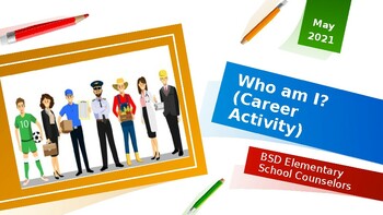 Preview of Career "Who Am I" (Powerpoint slideshow)