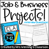 Career and Business Research Projects! (Grades 7-12)
