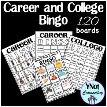 Preview of Career and College Bingo
