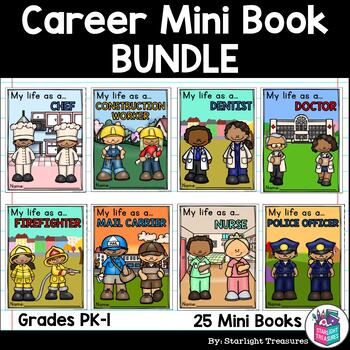 Preview of Career and Community Helpers Mini Book BUNDLE