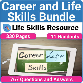 Preview of Career and Life Skills Activity Bundle Special Education for Teens and Adults