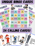 Careers Bingo | 24 Careers and Jobs | 30 Bingo Cards