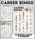 Careers Bingo | 30 Careers and Jobs | 30 Bingo Cards