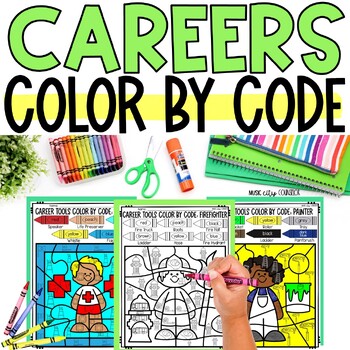 Career Education Community Helper Posters for Elementary Career