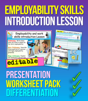 Preview of Careers - Employability Skills Introduction Lesson