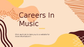 Preview of Careers In Music