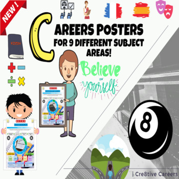Preview of Careers Poster Pack