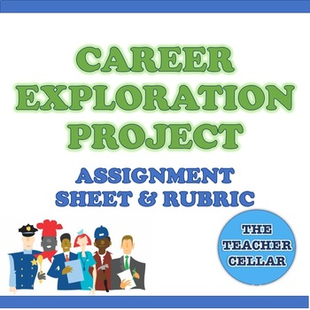 Preview of Editable Careers Project Assignment & Rubric