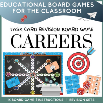 Preview of Careers Printable Themed Board Game