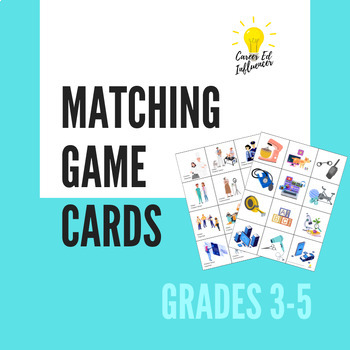 Preview of Careers & Tools of the Trade- Matching Card Game