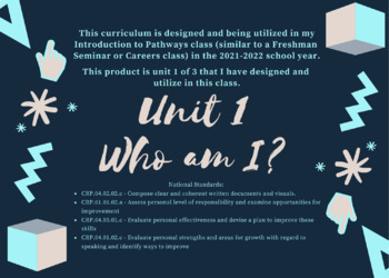 Preview of Careers - Unit 1: Who am I?
