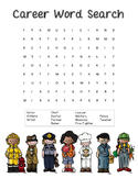 career word search worksheets teaching resources tpt