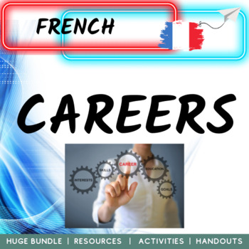 Preview of Careers and Education French Bundle
