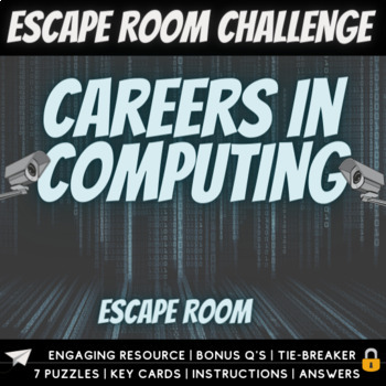 Preview of Careers in Computing Escape Room Challenge