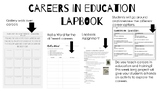 Careers in Education Lapbook