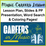 Music Careers Lesson Plan and Jingle Writing Project for E
