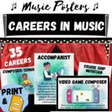 Careers in Music Printable Posters & Presentation Google S